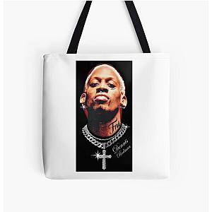 Dennis Rodman Style Face Tote Bag