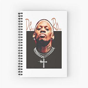 Dennis Rodman Face Spiral Notebook