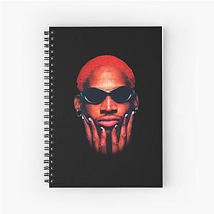 Dennis Rodman 90s Chicago Bulls Vintage Pippen Spiral Notebook