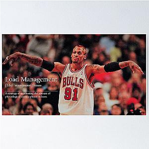 Dennis Rodman Load Management Poster