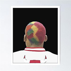 Dennis Rodman Chicago Bulls Basketball Poster