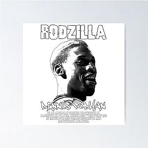 Dennis Rodman Rodzilla Poster