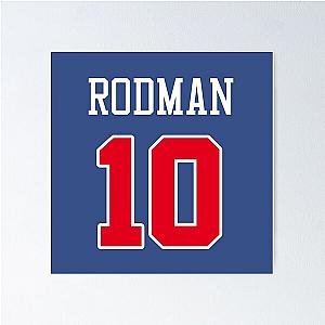 Dennis Rodman Pistons Poster