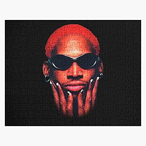 Dennis Rodman 90s Chicago Bulls Pippen Vintage Jigsaw Puzzle