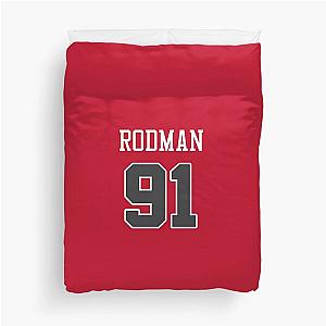 Dennis Rodman Chicago Bulls Duvet Cover
