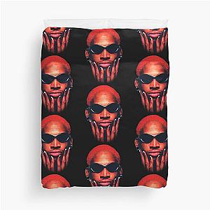 Dennis Rodman 90s Chicago Bulls Vintage Pippen Duvet Cover