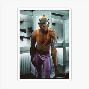 Dennis Rodman Futuristic Life Sticker