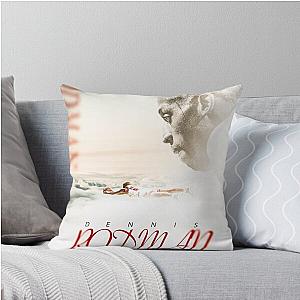 Dennis Rodman NBA Graphic Throw Pillow