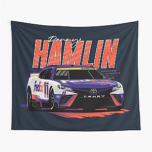 Denny Hamlin 2022 Nascar Playoffs Tapestry