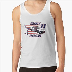 Denny Hamlin, Red and White Vroom Tank Top