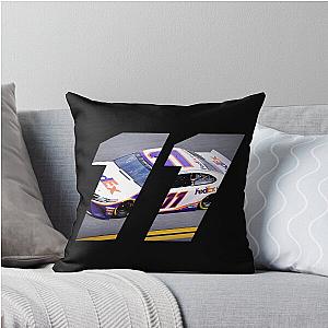 Denny Hamlin Car Throw Pillow