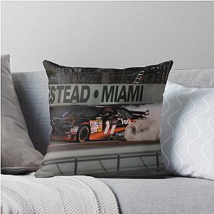 Homestead Miami Denny Hamlin Throw Pillow