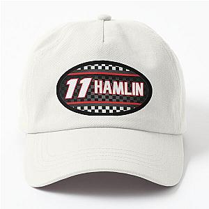 Denny Hamlin checkered Dad Hat