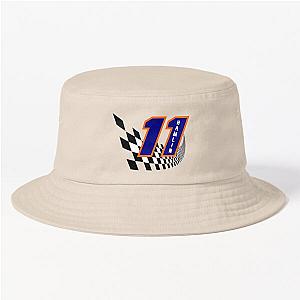 Denny Hamlin in Checkers Bucket Hat