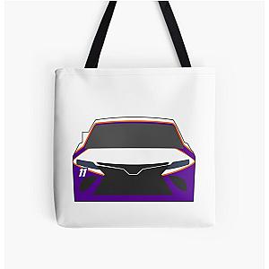 Denny Hamlin FedEx Design All Over Print Tote Bag