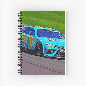 Denny Hamlin racing his 2023 Nascar blue Spiral Notebook
