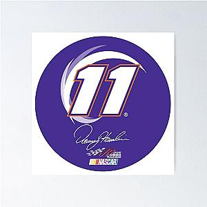 Denny Hamlin Formula One Race Car Rally Poster