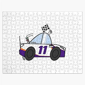 Nascar Denny Hamlin Homestead Win Jigsaw Puzzle