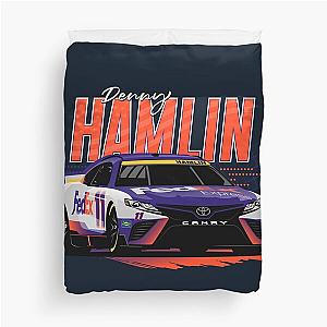 Denny Hamlin 2022 NASCAR Playoffs Duvet Cover