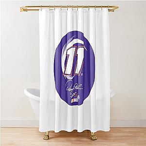 Denny Hamlin Oil Shower Curtain