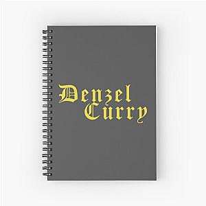 Denzel Curry in Imperial Font Spiral Notebook