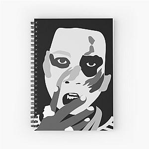 denzel curry taboo minimal album cover Spiral Notebook