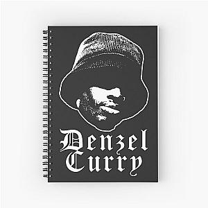 Denzel Curry Bucket Hat White with Name Spiral Notebook