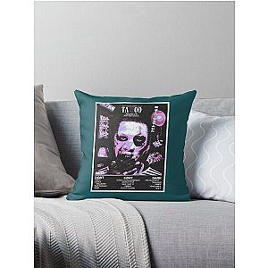 Denzel Curry TA1300 Album - Denzel Curry Melt My Eyez See Your Future    Throw Pillow