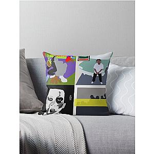 denzel curry minimal album covers Throw Pillow