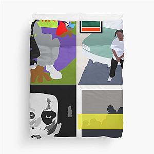 denzel curry minimal album covers Duvet Cover