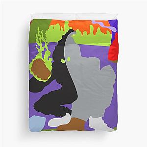 denzel curry unlocked minimal album cover Duvet Cover