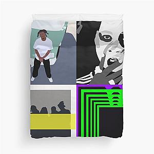 denzel curry minimal album covers Duvet Cover