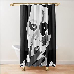 denzel curry taboo minimal album cover Shower Curtain