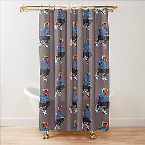 Denzel Curry Pullover Sweatshirt   Shower Curtain