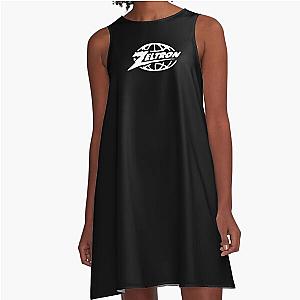 Denzel Curry Zeltron Aesthetic Hip Hop Rap Black A-Line Dress