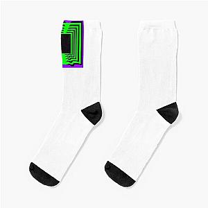 denzel curry 32 zel minimal album cover Socks