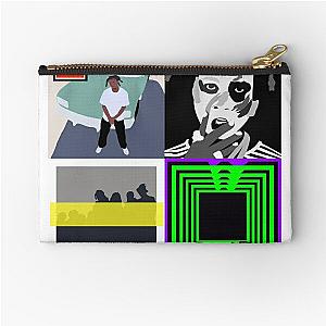 denzel curry minimal album covers Zipper Pouch