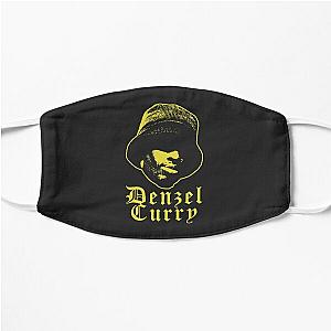 Denzel Curry Bucket Hat Black with Name Flat Mask