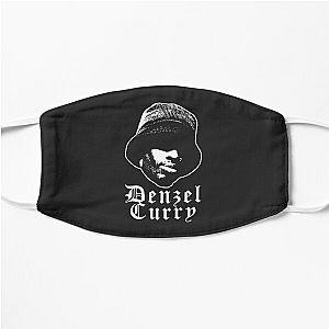 Denzel Curry Bucket Hat White with Name Flat Mask