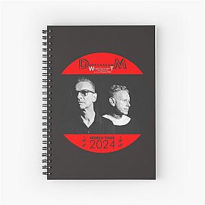 Depeche Mode Collection 128 Spiral Notebook