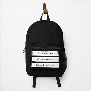 All I Ever Wanted - Depeche Mode Backpack