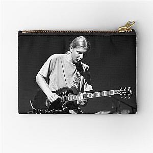 Derek Trucks BW Photograph Zipper Pouch