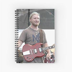 Derek Trucks Photograph Spiral Notebook