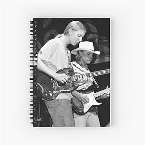 Derek Trucks and Dickey Betts - Photograph Spiral Notebook