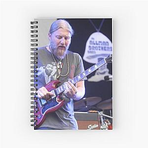 Derek Trucks - Allman Brothers Band - Photograph Spiral Notebook