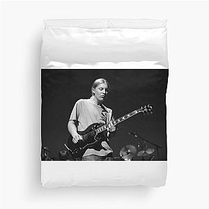 Derek Trucks BW Photograph Duvet Cover