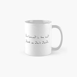 Lost #2   Dermot Kennedy Handwritten Lyrics  Classic Mug RB2711