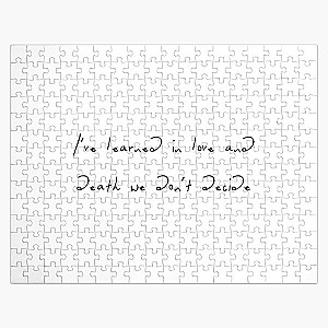 Lost #2   Dermot Kennedy Handwritten Lyrics  Jigsaw Puzzle RB2711