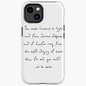 After Rain   Dermot Kennedy Handwritten Lyrics  iPhone Tough Case RB2711