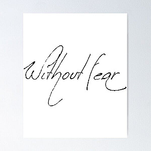 Without Fear Dermot Kennedy Poster RB2711